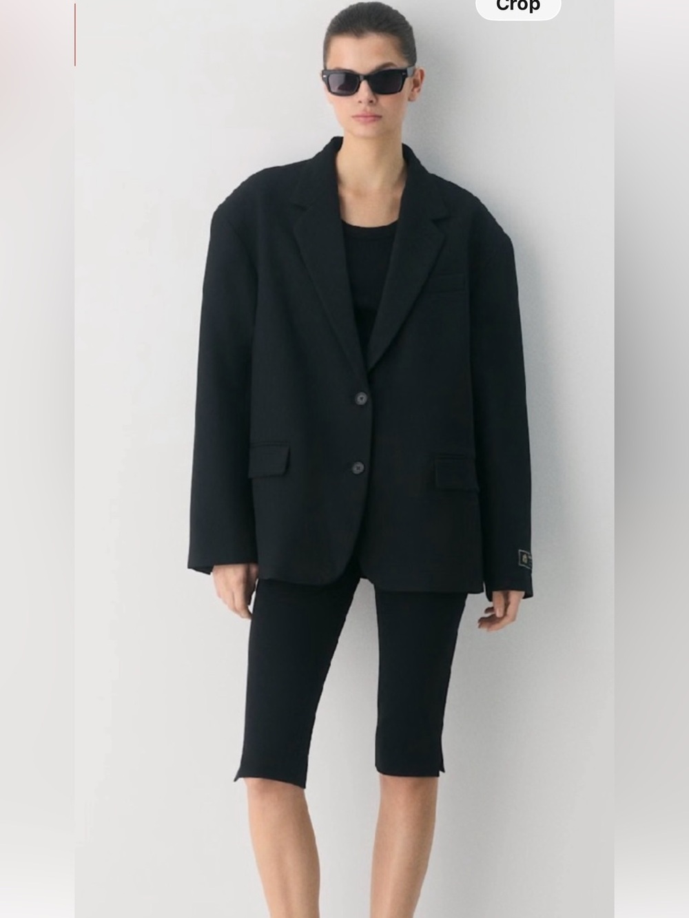 NWT Aritzia Babaton Vogue Blazer In Black | Size M